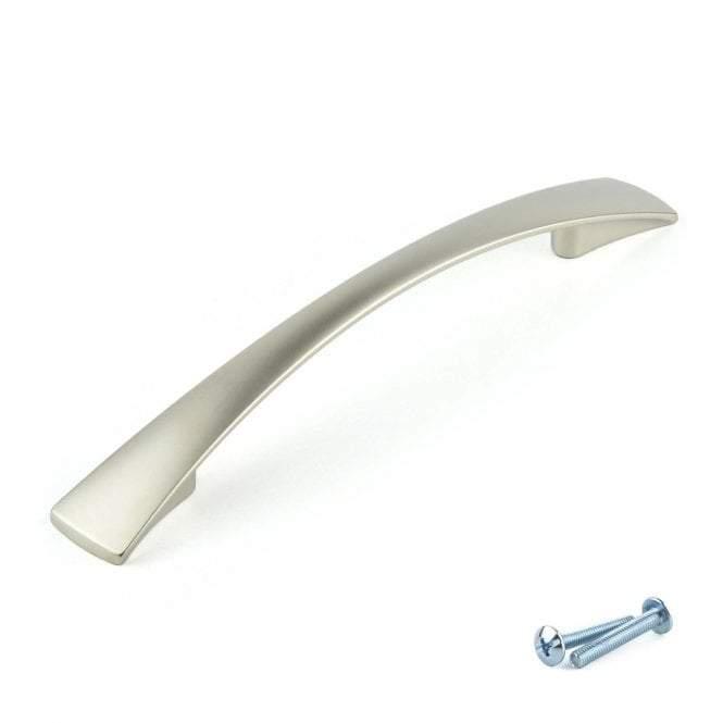 Matt Nickel Cupboard Door Handle M4TEC Elgin D6