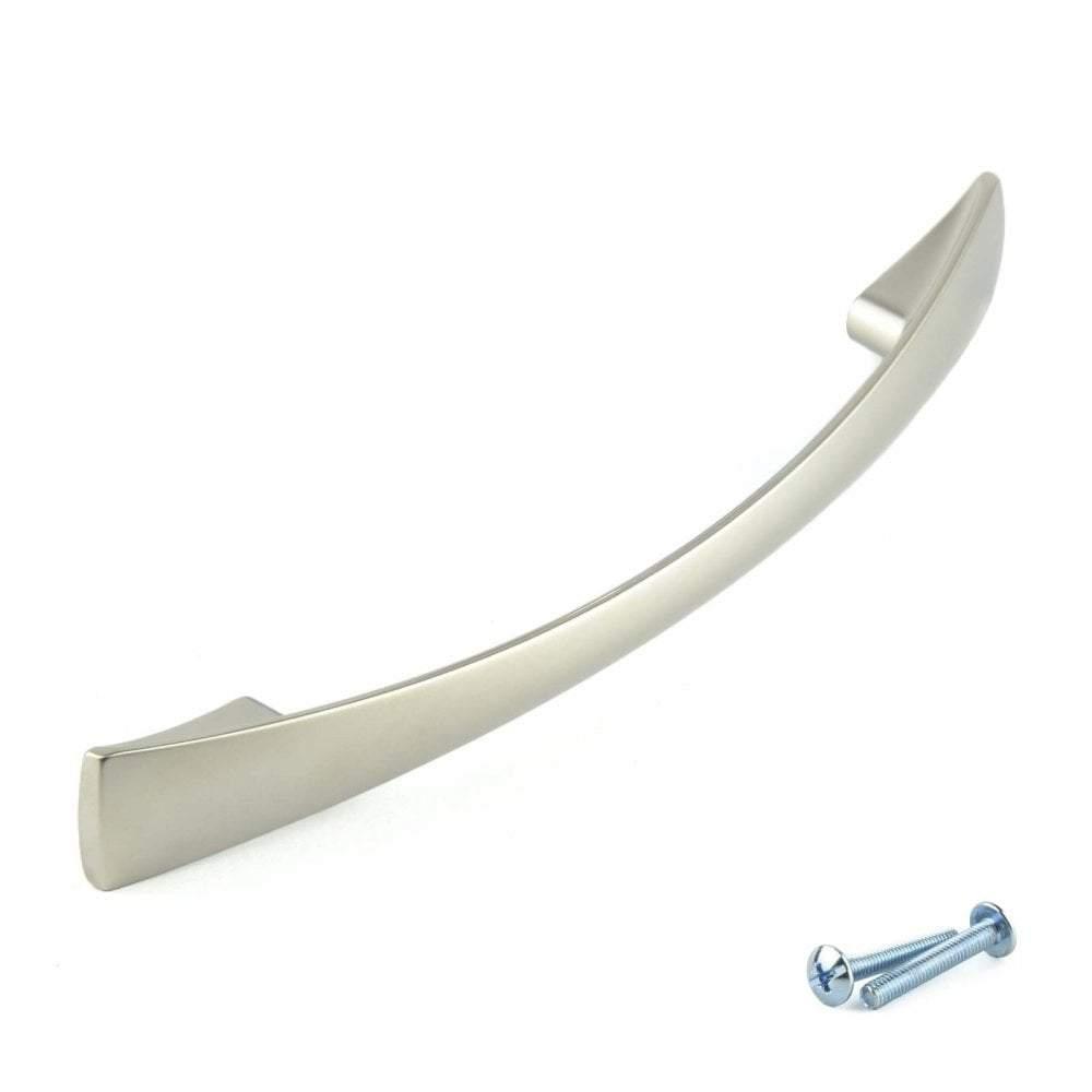 Matt Nickel Cupboard Door Handle M4TEC Elgin D6