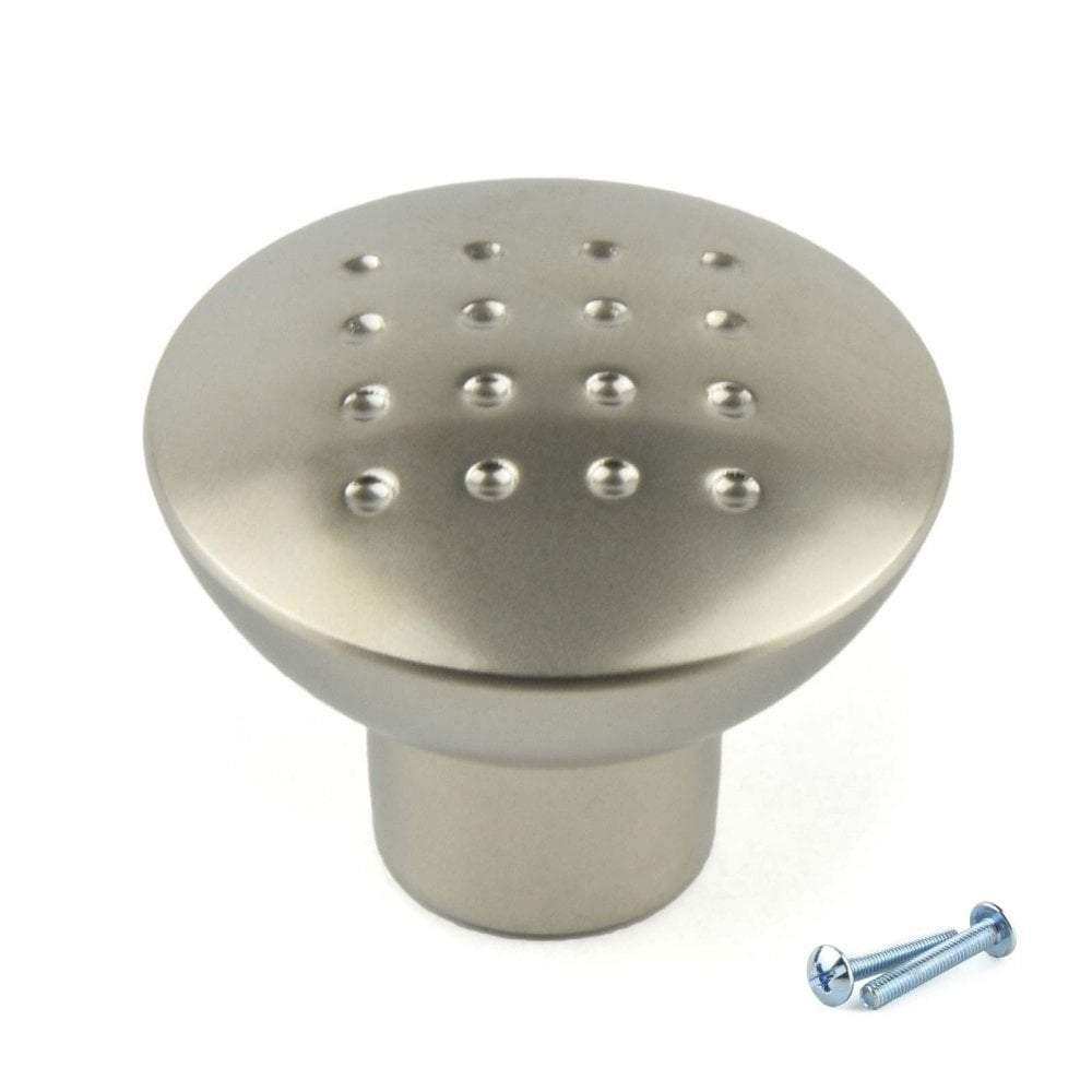 Matt Nickel Cupboard Knob Handle M4TEC Durness C9