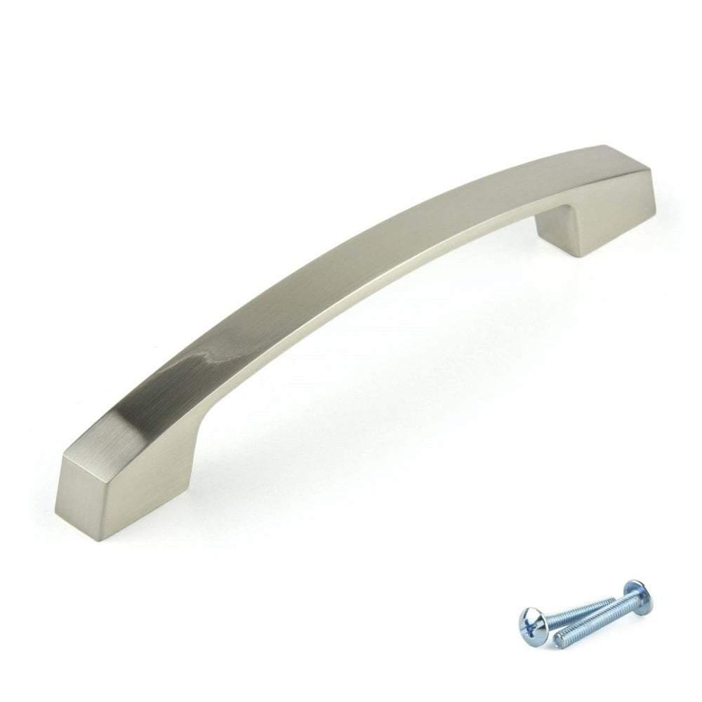 Nickel Cupboard Door Handle M4TEC Dunbeath E5