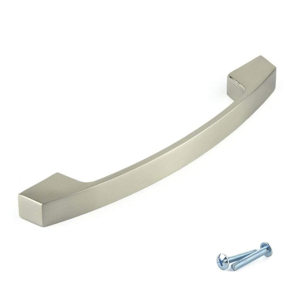 Nickel Cupboard Door Handle M4TEC Dunbeath E5