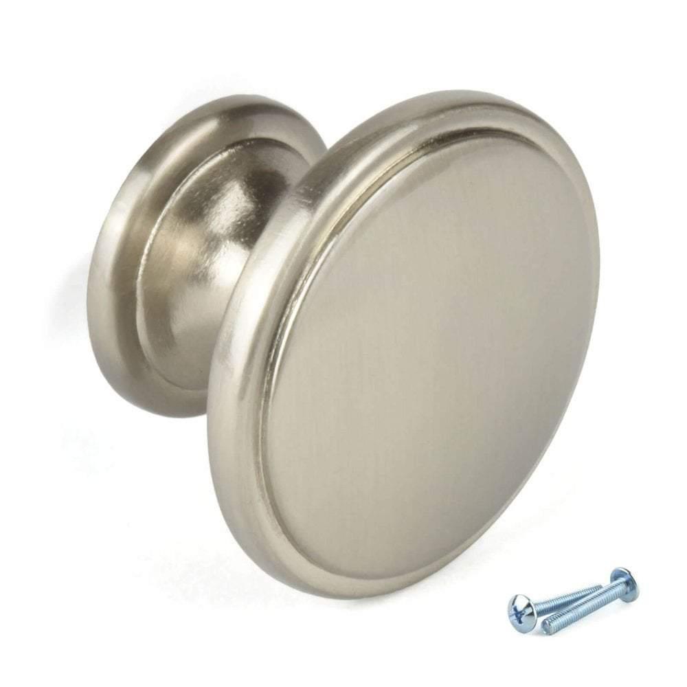 Nickel Cupboard Knob Handle M4TEC Gillock F9
