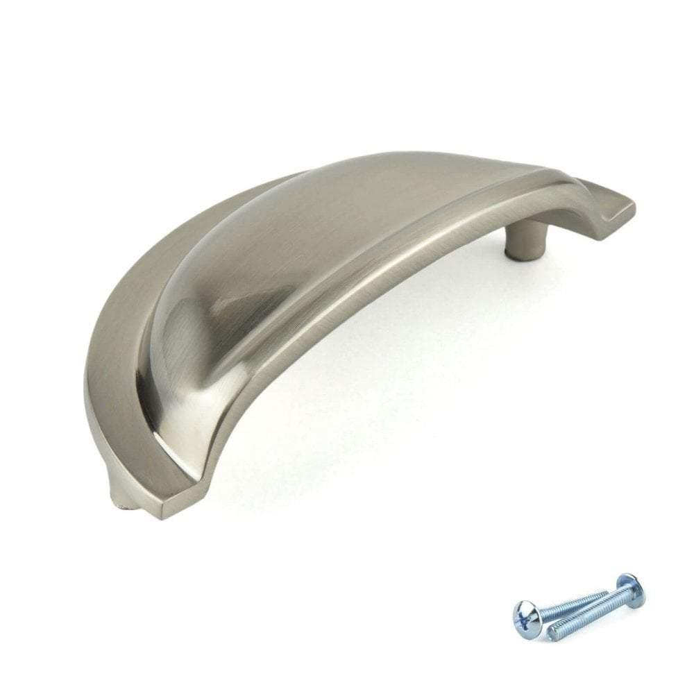 Nickel Drawer Cup Pull Handle M4TEC Gillock F9