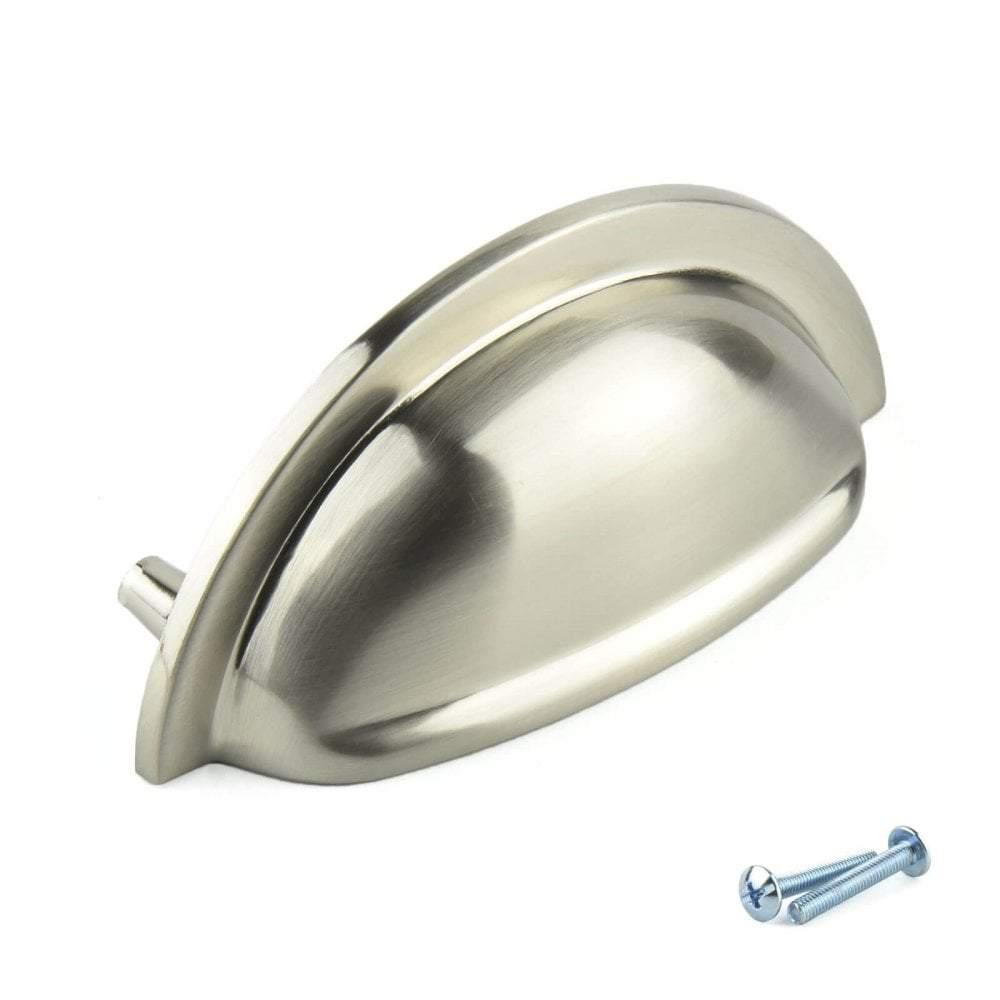 Nickel Drawer Cup Pull Handle M4TEC Gillock F9