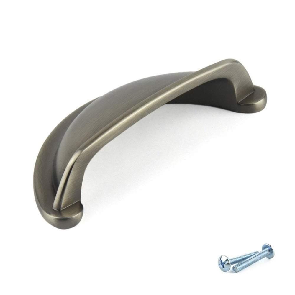 Pewter Drawer Cup Pull Handle M4TEC Dalmally D7
