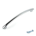Polished Chrome Cupboard Door Handle M4TEC Cookney B8
