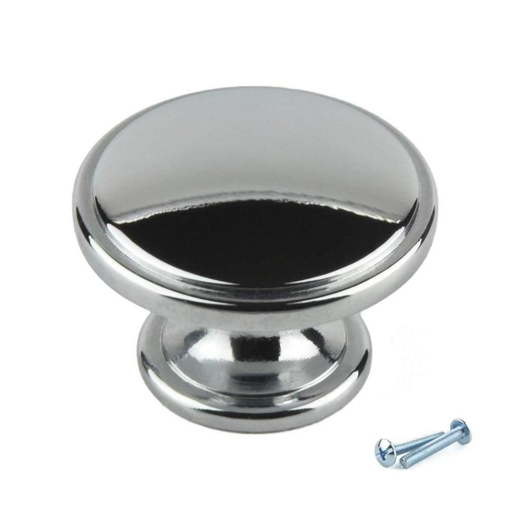 Polished Chrome Cupboard Knob Handle M4TEC Braemar E3