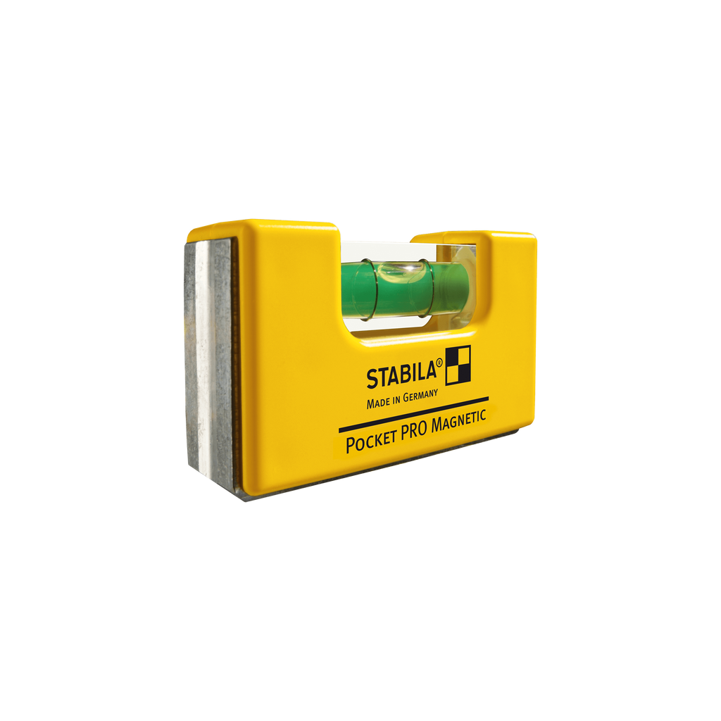 Stabila Pocket PRO Magnetic spirit level, 7 cm, with belt clip