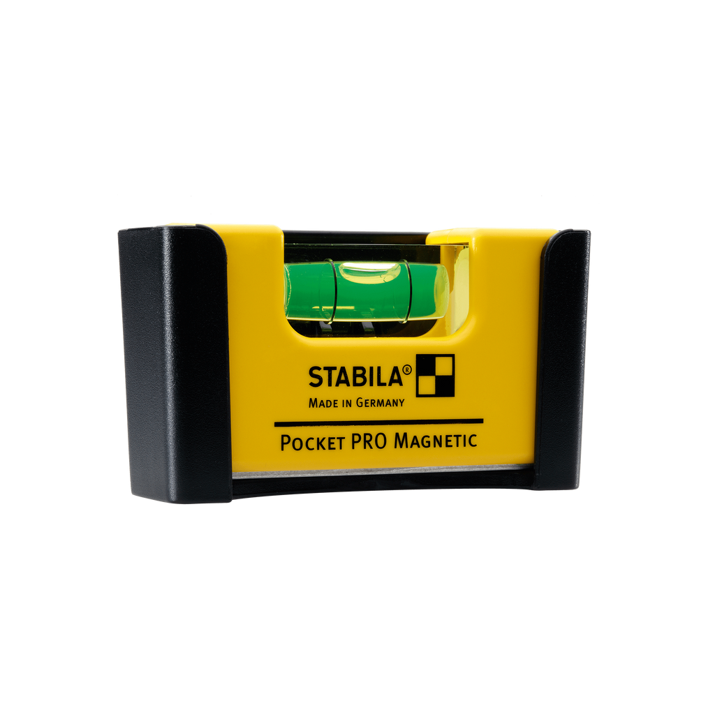 Stabila Pocket PRO Magnetic spirit level, 7 cm, with belt clip