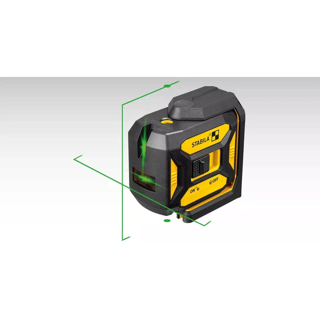 Stabila LAX 320 G Cross Line Laser Level With Plumb Point