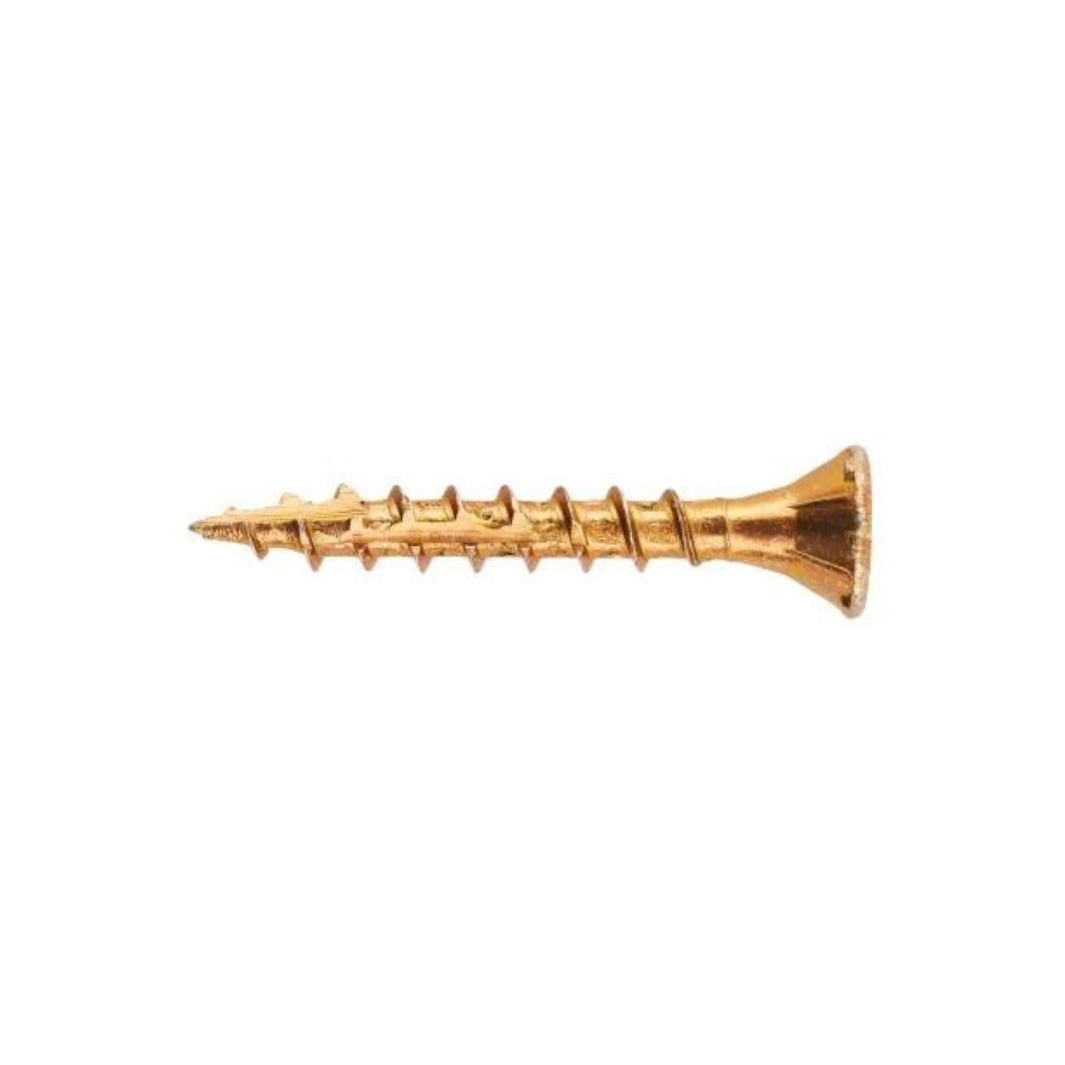 Reisser 3.5 x 25mm Cutter Countersink Woodscrew Tub - 2000 pcs with 2 Pozi Bits - 82213525PB