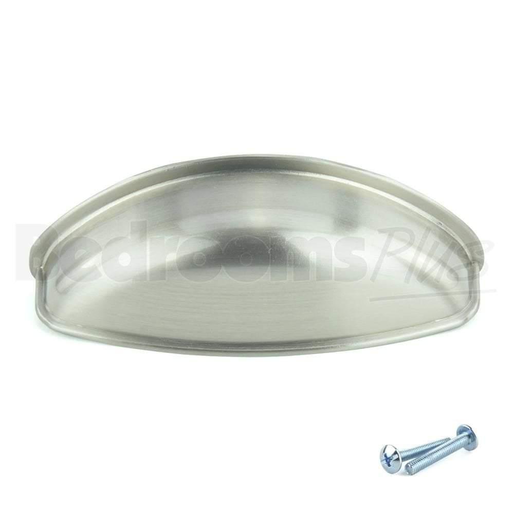 Stainless Steel Drawer Cup Pull Cabinet Handle M4TEC Cauldwell S4