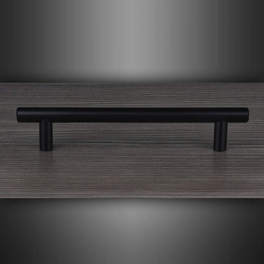 T-Bar Black Cupboard Door Cabinet Handle M4TEC Ballater D5
