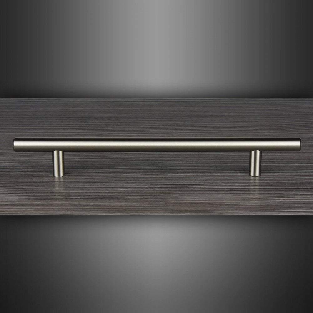 T-Bar Brushed Nickel Cupboard Door Cabinet Handle M4TEC Balintore D4