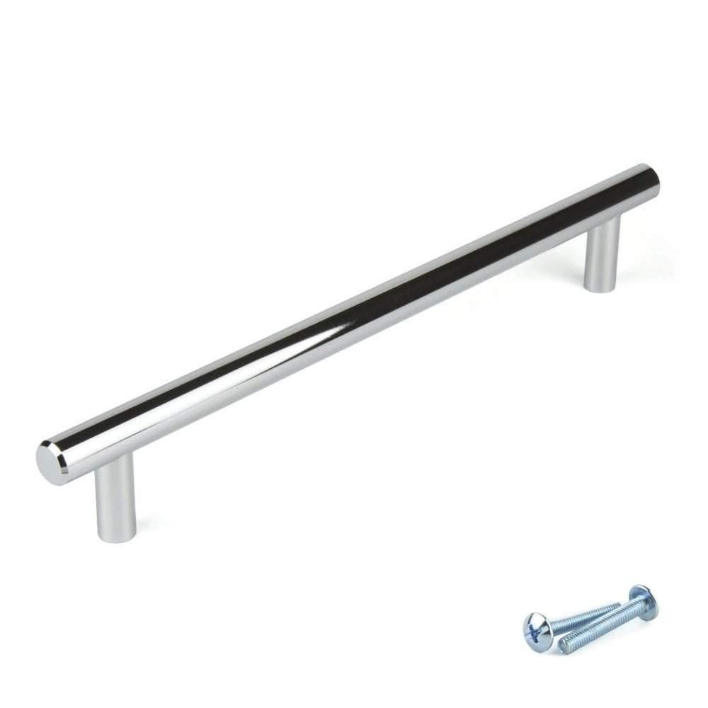 T-Bar Chrome Cupboard Door Cabinet Handle Edderton M4TEC F5