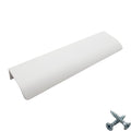 White Aluminium Cabinet Handle – Modern Cupboard, Drawer & Door Pull (Pack of 10)