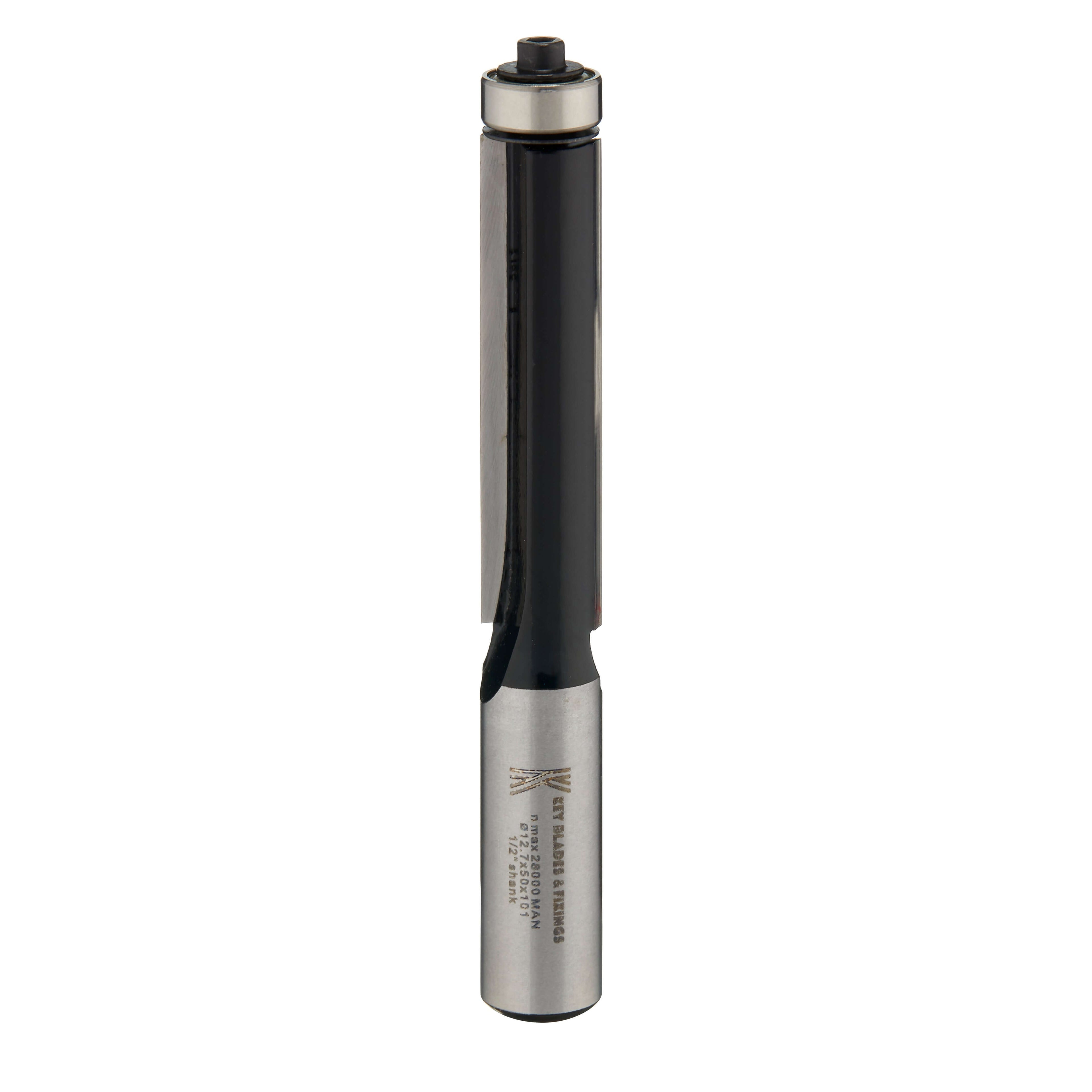 Key Blades Bottom Bearing Guided Cutter 1/2"x12.7mmx50mm - R8 -  Shop Key Blades & Fixings | Workwear, Power tools & hand tools online - Key Blades & Fixings Ltd